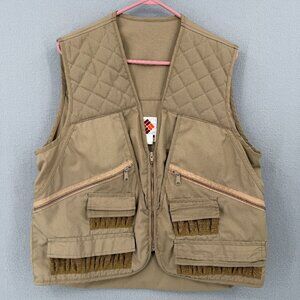 Columbia Sportswear Hunting Vest Game Bag Shooting Canvas Mens Size M Vintage